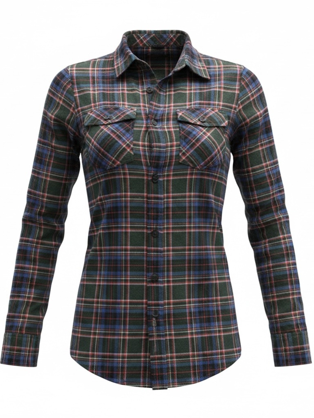 Womans Eddie Bauer flannel shirt - size XS